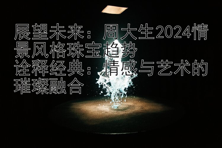 展望未来：周大生2024情景风格珠宝趋势  
诠释经典：情感与艺术的璀璨融合